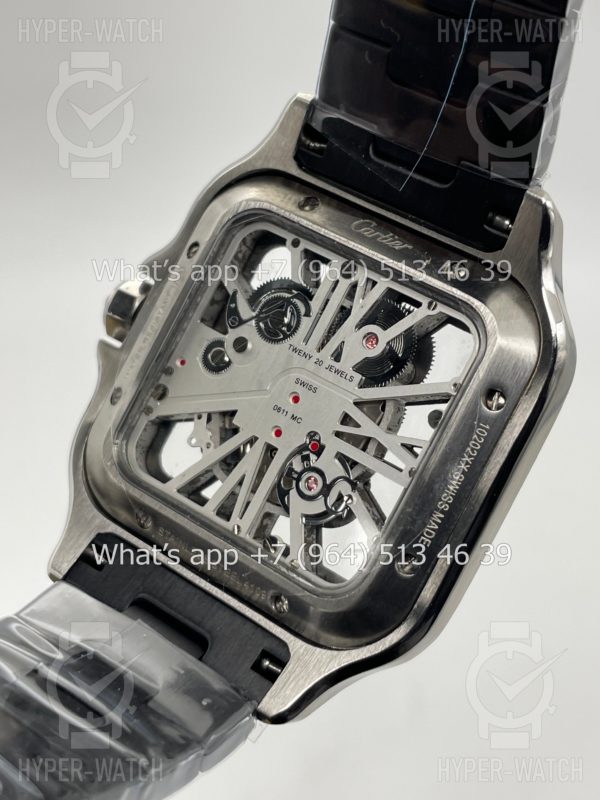 Товар Cartier Santos de Cartier Skeleton 40mm Black Steel Фото 10 - Cartier Santos de Cartier Skeleton 40mm Black Steel