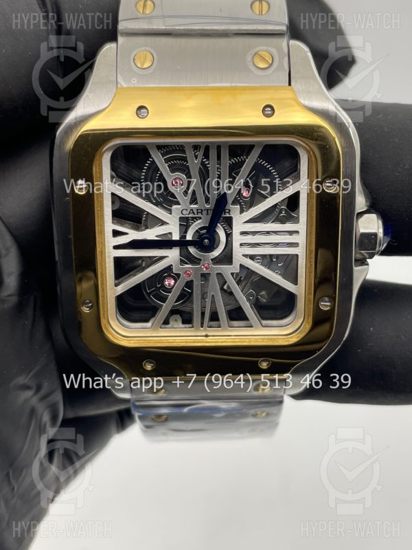 Товар Cartier Santos de Cartier Skeleton 40mm WHSA0012 Фото 2 - Cartier Santos de Cartier Skeleton 40mm WHSA0012
