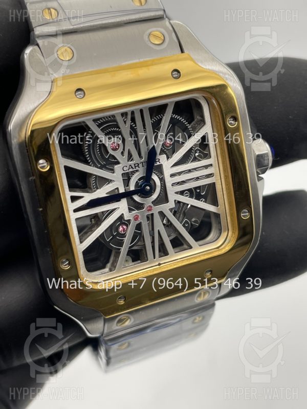 Товар Cartier Santos de Cartier Skeleton 40mm WHSA0012 Фото 3 - Cartier Santos de Cartier Skeleton 40mm WHSA0012