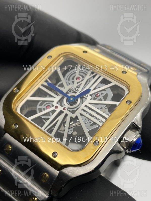 Товар Cartier Santos de Cartier Skeleton 40mm WHSA0012 Фото 6 - Cartier Santos de Cartier Skeleton 40mm WHSA0012