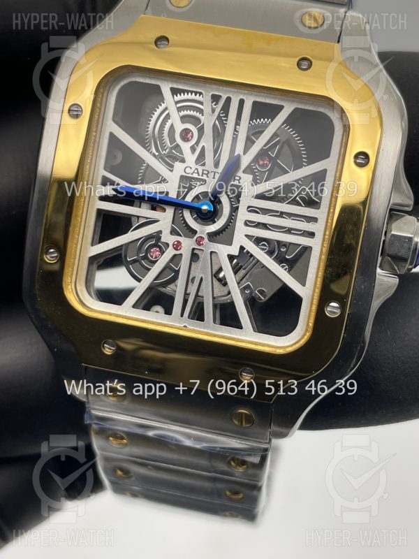 Товар Cartier Santos de Cartier Skeleton 40mm WHSA0012 Фото 7 - Cartier Santos de Cartier Skeleton 40mm WHSA0012