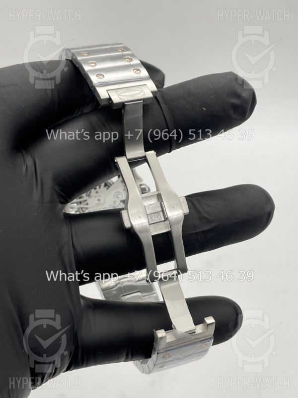 Фото 12 - Cartier Santos de Cartier Skeleton 40mm Steel