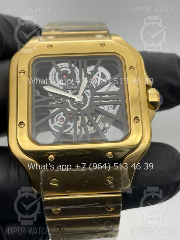 Товар Cartier Santos de Cartier Skeleton 40mm WHSA0042 Фото 2 - Cartier Santos de Cartier Skeleton 40mm WHSA0042