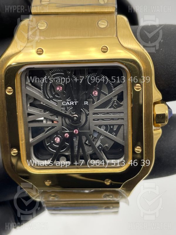 Товар Cartier Santos de Cartier Skeleton 40mm WHSA0042 Фото 4 - Cartier Santos de Cartier Skeleton 40mm WHSA0042