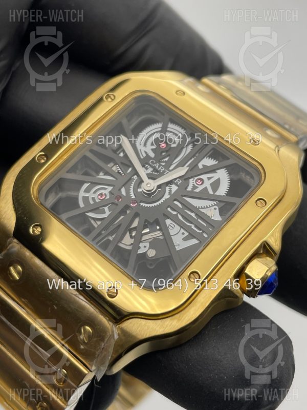 Товар Cartier Santos de Cartier Skeleton 40mm WHSA0042 Фото 5 - Cartier Santos de Cartier Skeleton 40mm WHSA0042