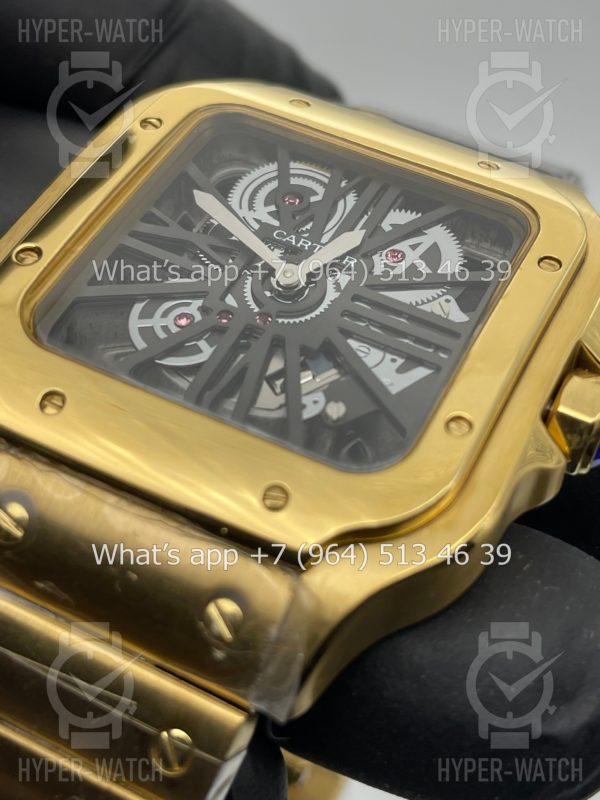 Товар Cartier Santos de Cartier Skeleton 40mm WHSA0042 Фото 6 - Cartier Santos de Cartier Skeleton 40mm WHSA0042