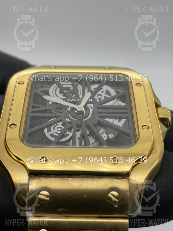 Товар Cartier Santos de Cartier Skeleton 40mm WHSA0042 Фото 7 - Cartier Santos de Cartier Skeleton 40mm WHSA0042