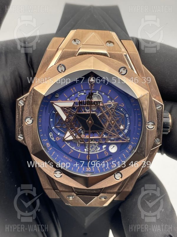 Фото 2 - Hublot Big Bang Sang Bleu II 45 Blue Gold