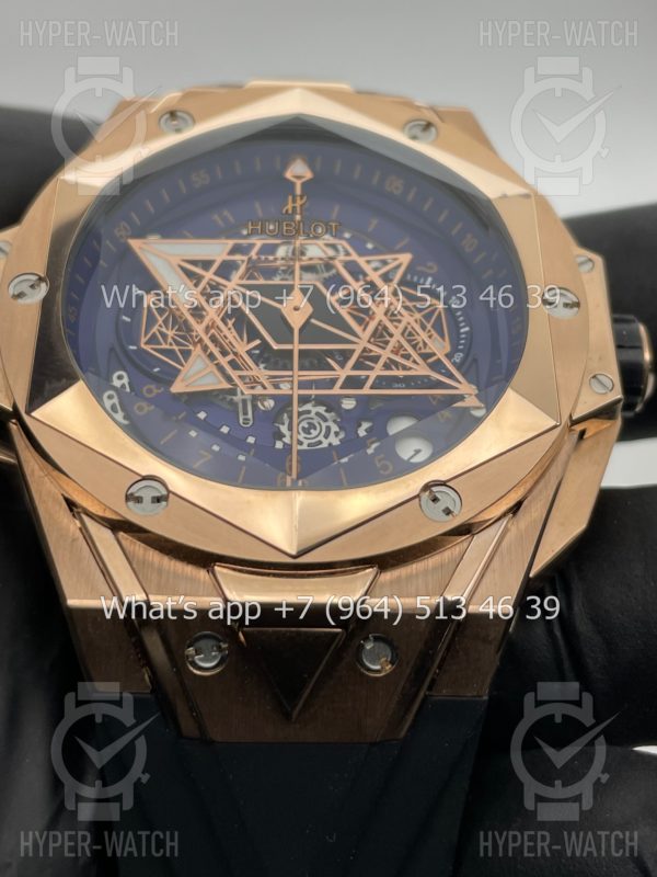 Фото 3 - Hublot Big Bang Sang Bleu II 45 Blue Gold