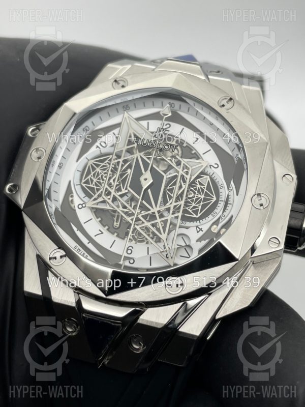Товар Hublot Big Bang Sang Bleu II 45 Steel Фото 4 - Hublot Big Bang Sang Bleu II 45 Steel