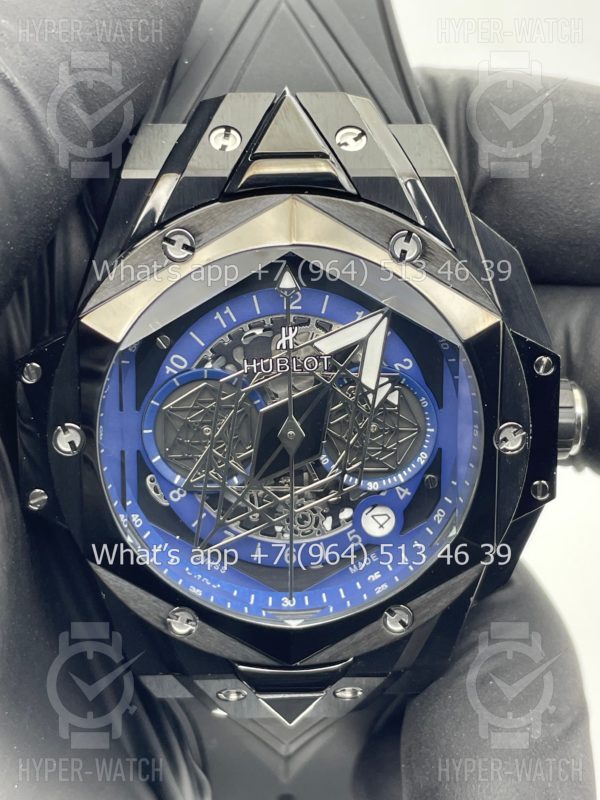 Товар Hublot Big Bang Sang Bleu II 45 All Black Фото 2 - Hublot Big Bang Sang Bleu II 45 All Black