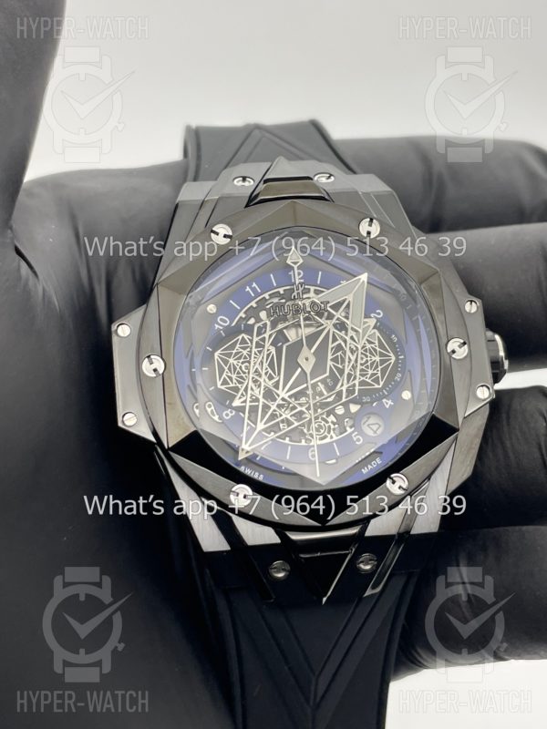 Товар Hublot Big Bang Sang Bleu II 45 All Black Фото 5 - Hublot Big Bang Sang Bleu II 45 All Black