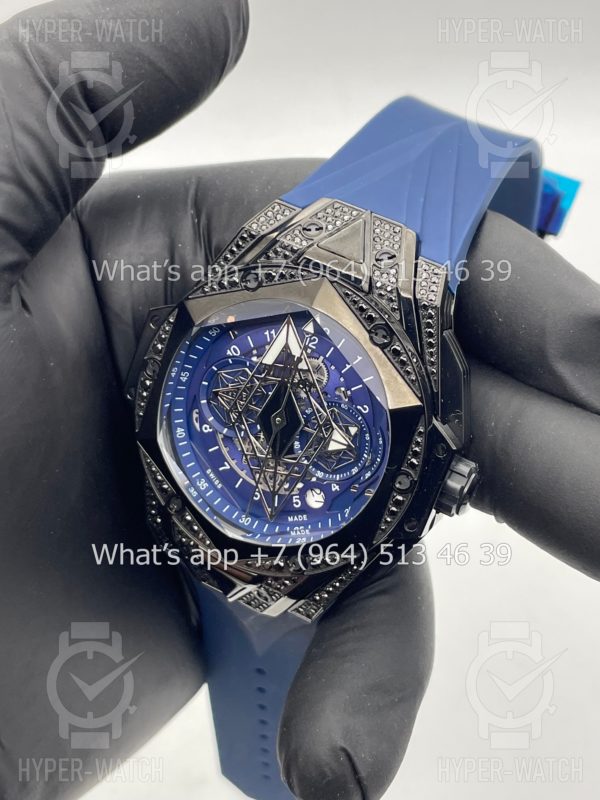 Товар Hublot Big Bang Sang Bleu II 45 Blue Black Фото 11 - Hublot Big Bang Sang Bleu II 45 Blue Black