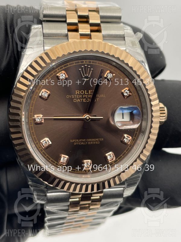 Товар Rolex DateJust 41mm 126331-0004 Brown Фото 3 - Rolex DateJust 41mm 126331-0004 Brown