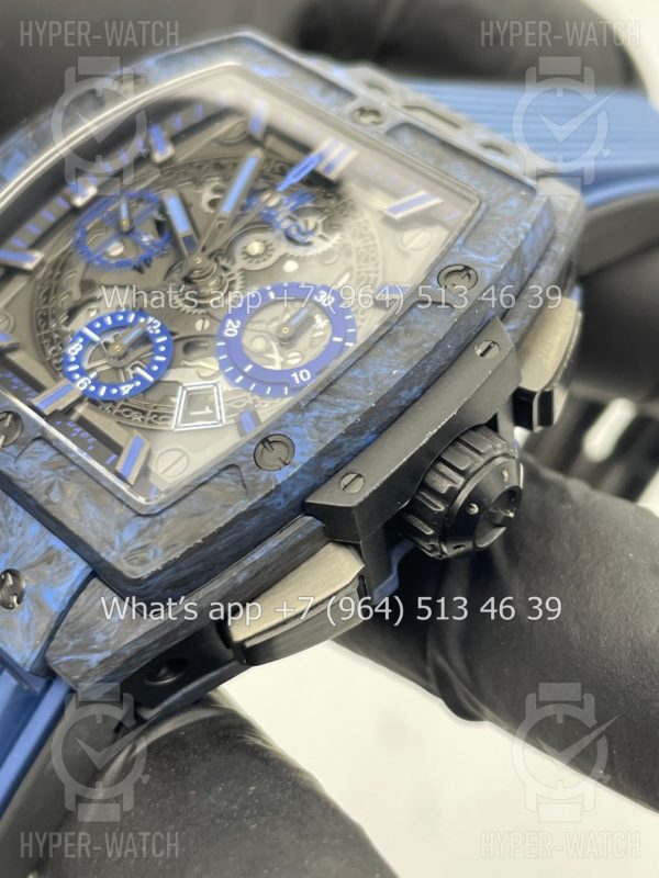Фото 5 - Hublot Spirit of Big Bang 42mm Carbon Blue