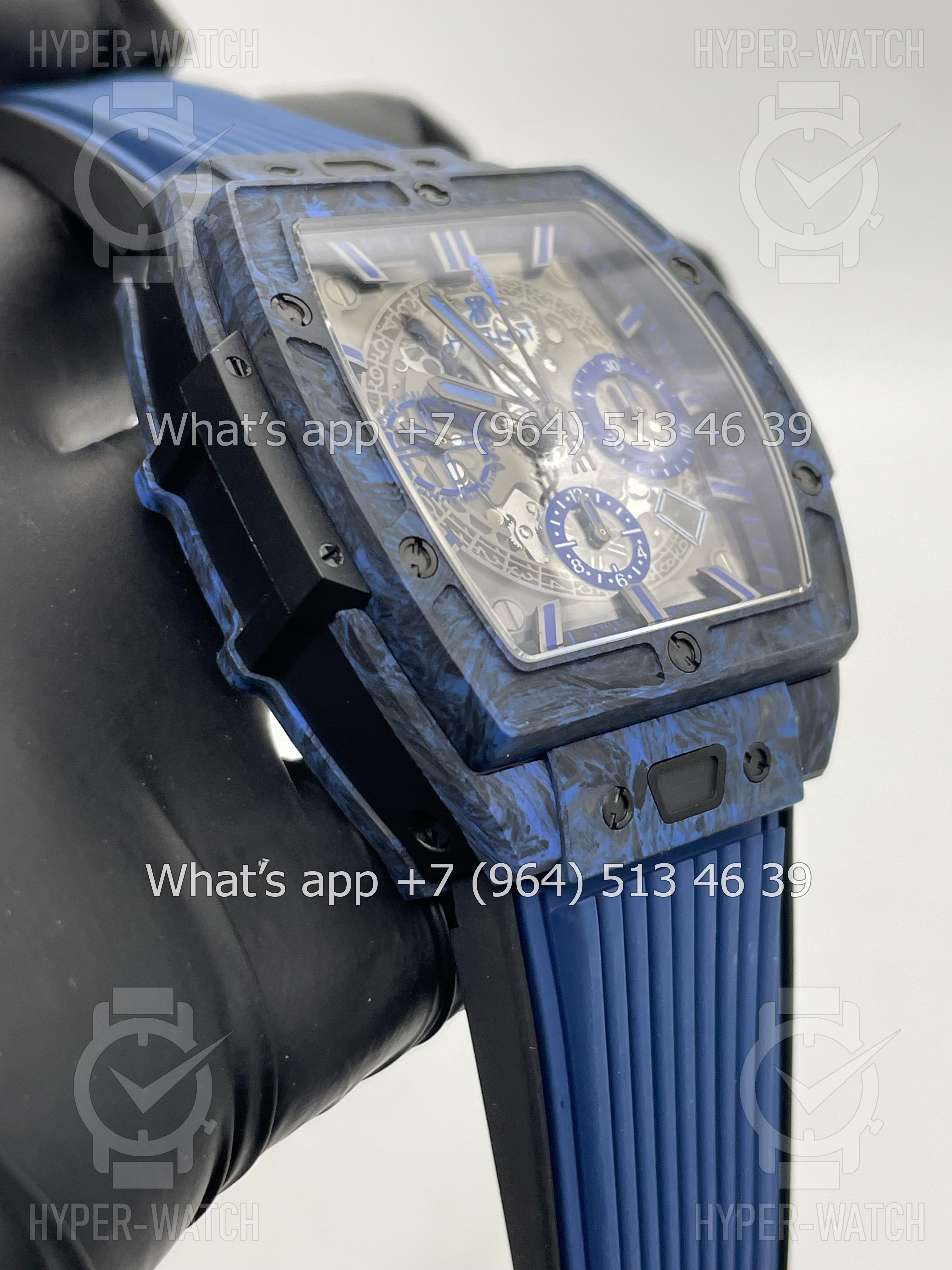Фото 6 - Hublot Spirit of Big Bang 42mm Carbon Blue