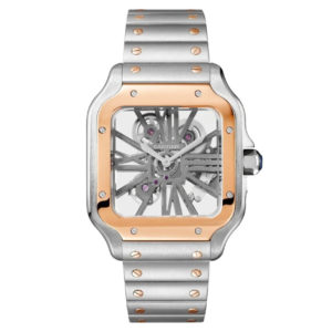 Фото 21 - Cartier Santos de Cartier Skeleton 40mm Steel