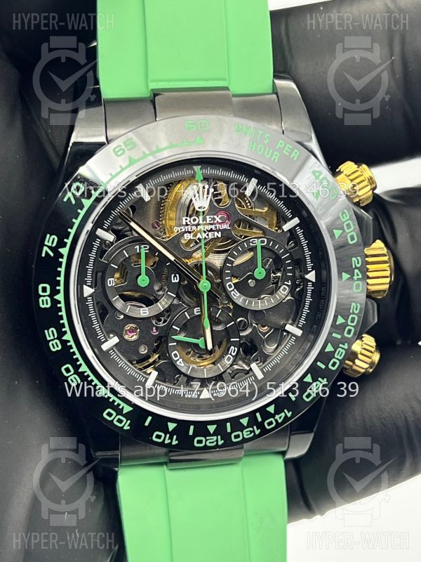 Фото 2 - Rolex Cosmograph Daytona 40mm Blaken Skeleton Green