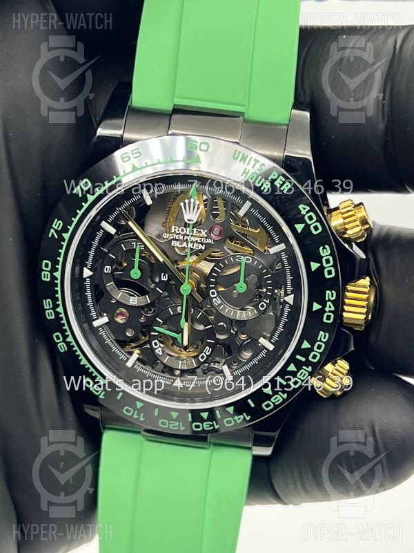 Фото 3 - Rolex Cosmograph Daytona 40mm Blaken Skeleton Green