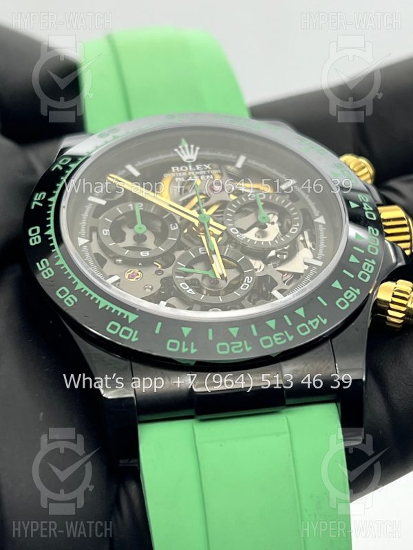 Фото 5 - Rolex Cosmograph Daytona 40mm Blaken Skeleton Green