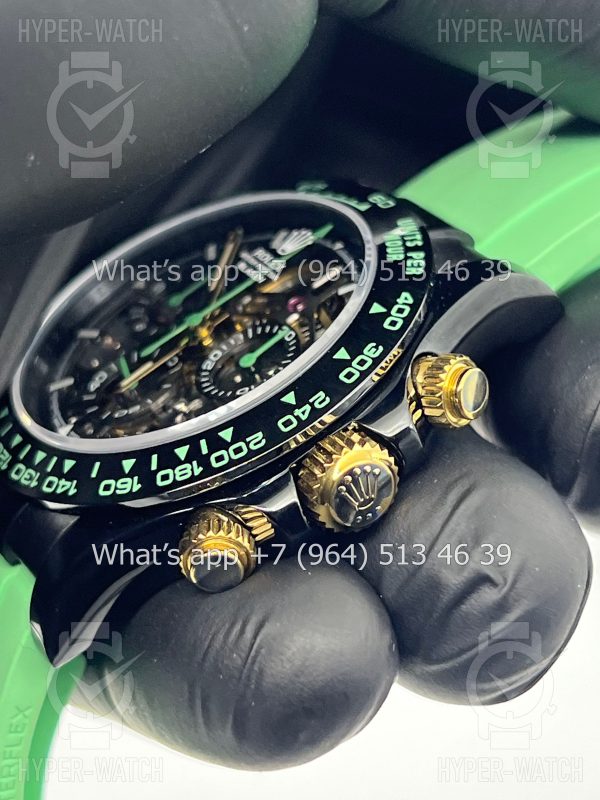 Фото 6 - Rolex Cosmograph Daytona 40mm Blaken Skeleton Green