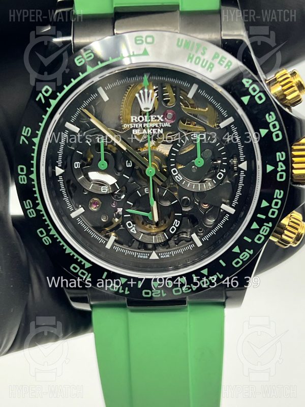 Фото 8 - Rolex Cosmograph Daytona 40mm Blaken Skeleton Green