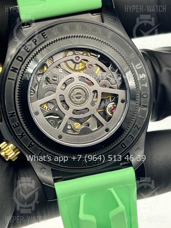 Фото 14 - Rolex Cosmograph Daytona 40mm Blaken Skeleton Green
