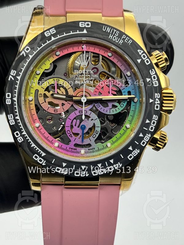 Товар Rolex Cosmograph Daytona 40mm Blaken Skeleton Pink Фото 7 - Rolex Cosmograph Daytona 40mm Blaken Skeleton Pink