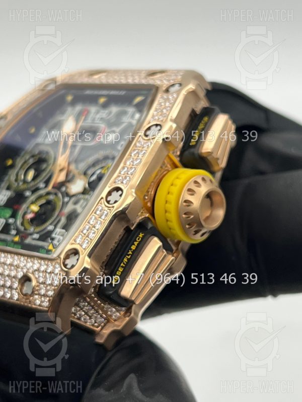 Товар Richard Mille RM 011-03 Diamond Gold Фото 6 - Richard Mille RM 011-03 Diamond Gold