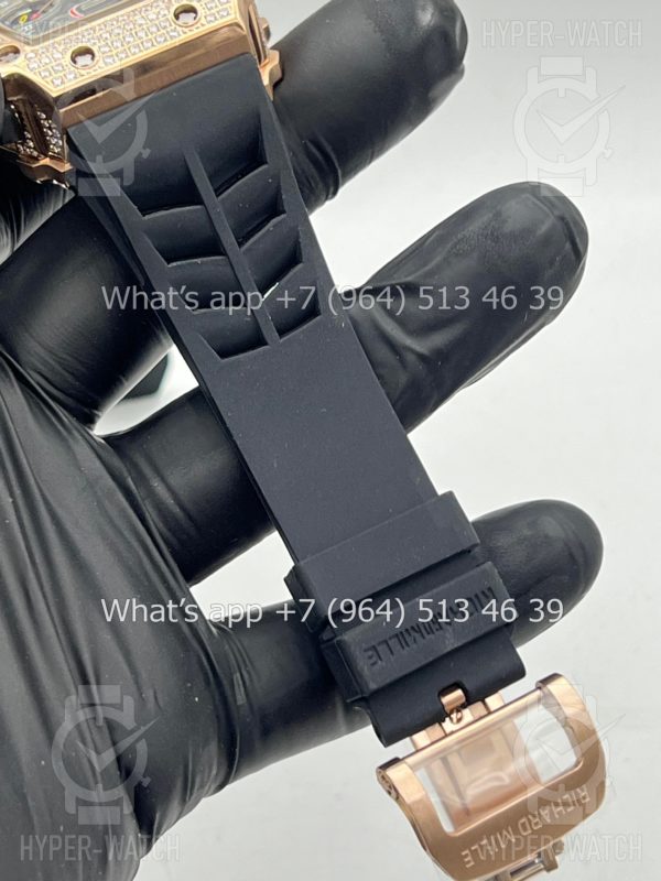 Товар Richard Mille RM 011-03 Diamond Gold Фото 13 - Richard Mille RM 011-03 Diamond Gold