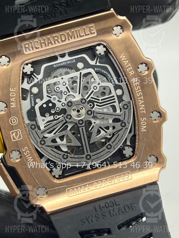 Товар Richard Mille RM 011-03 Diamond Gold Фото 18 - Richard Mille RM 011-03 Diamond Gold