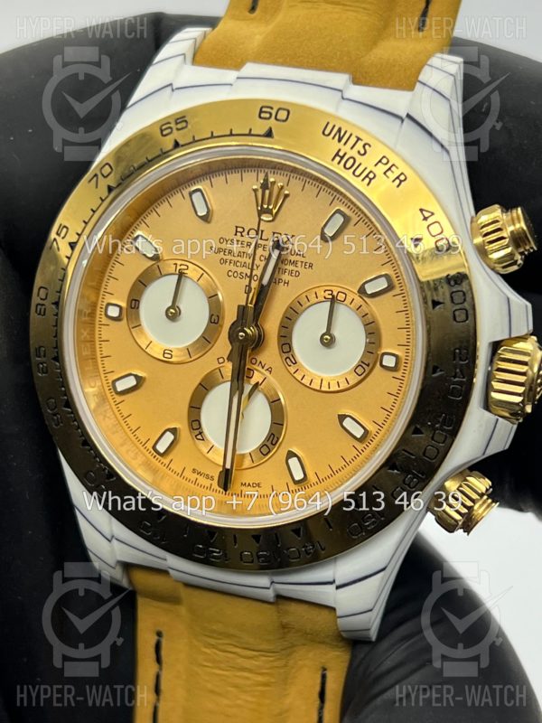 Товар Rolex Cosmograph Daytona Carbon DIW Golden Essence Фото 3 - Rolex Cosmograph Daytona Carbon DIW Golden Essence