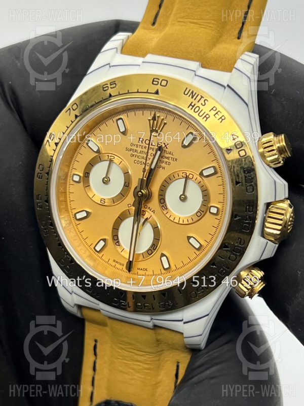 Товар Rolex Cosmograph Daytona Carbon DIW Golden Essence Фото 7 - Rolex Cosmograph Daytona Carbon DIW Golden Essence