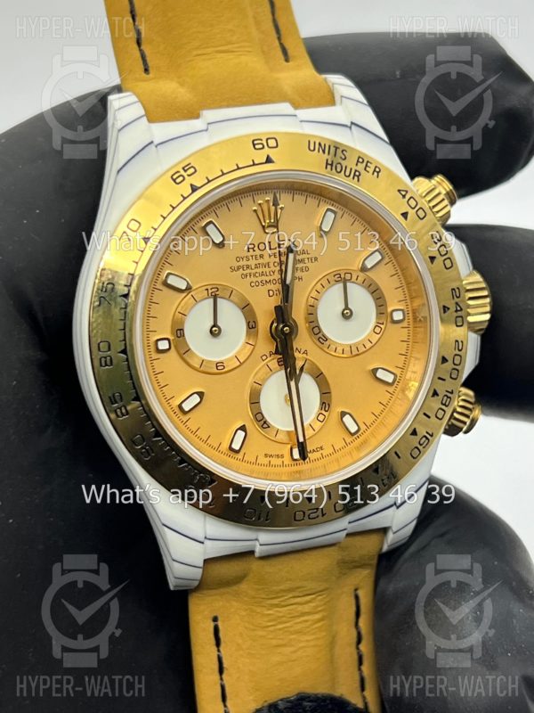 Товар Rolex Cosmograph Daytona Carbon DIW Golden Essence Фото 8 - Rolex Cosmograph Daytona Carbon DIW Golden Essence