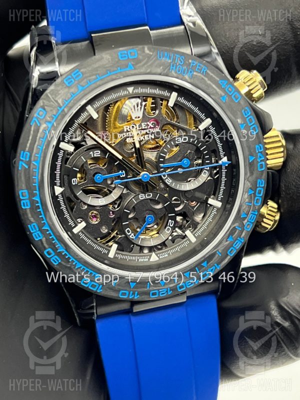 Товар Rolex Cosmograph Daytona 40mm Blaken Skeleton Blue Фото 4 - Rolex Cosmograph Daytona 40mm Blaken Skeleton Blue