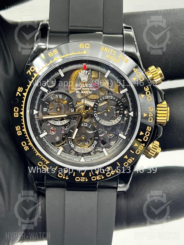 Товар Rolex Cosmograph Daytona 40mm Blaken Skeleton Black Фото 2 - Rolex Cosmograph Daytona 40mm Blaken Skeleton Black