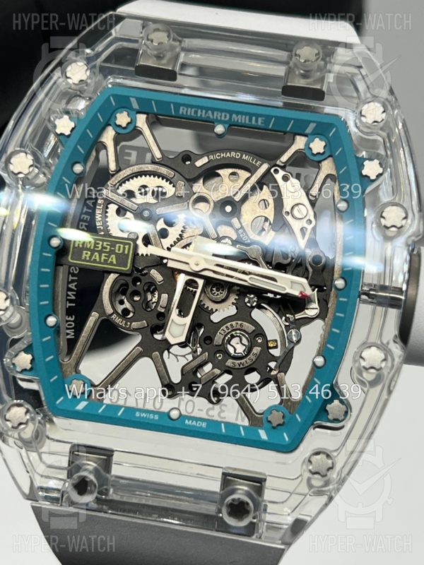 Товар Richard Mille RM 035-01 Rafa Sapphire Фото 6 - Richard Mille RM 035-01 Rafa Sapphire
