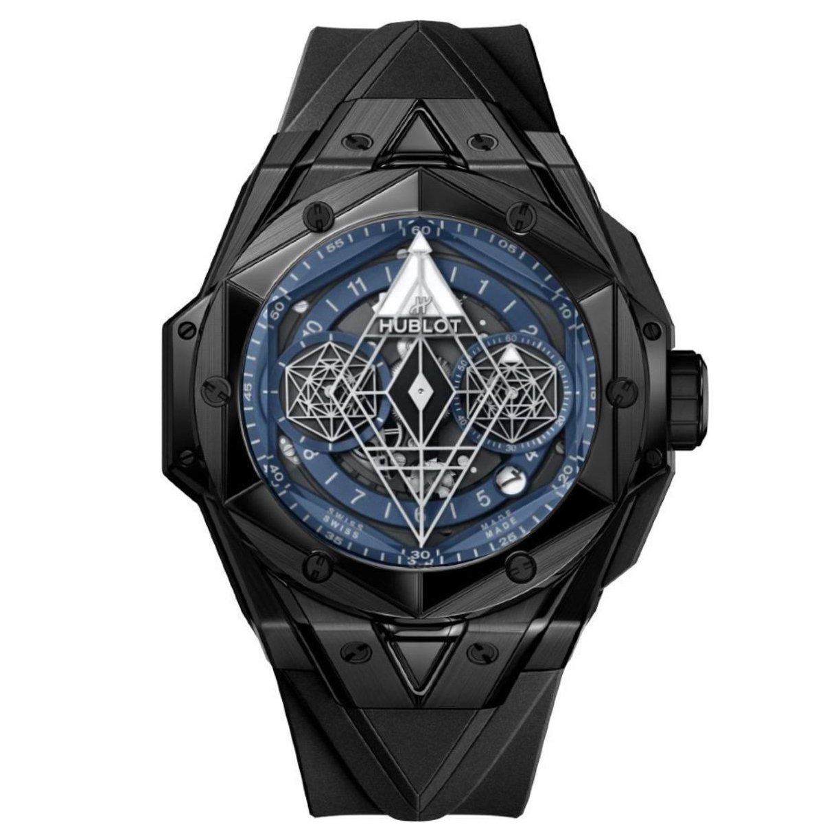 Товар Hublot Big Bang Sang Bleu II 45 All Black Фото 1 - Hublot Big Bang Sang Bleu II 45 All Black