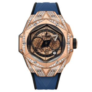Фото 54 - Hublot Big Bang Sang Bleu II 45 Diamond