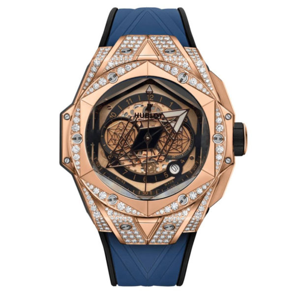 Фото 1 - Hublot Big Bang Sang Bleu II 45 Diamond