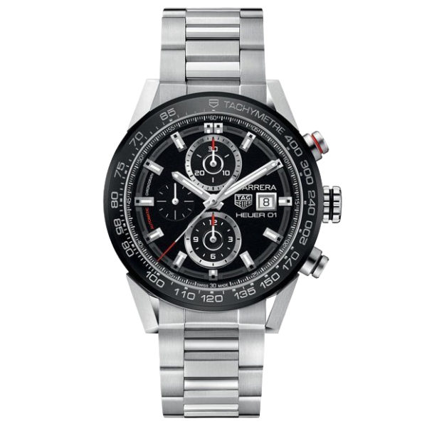 Фото 1 - TAG Heuer Carrera 43mm CAR201Z.BA0714