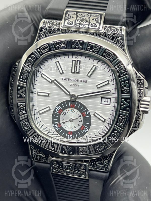 Товар Patek Philippe Nautilus 44mm Engraved Art 4767 Фото 5 - Patek Philippe Nautilus 44mm Engraved Art 4767