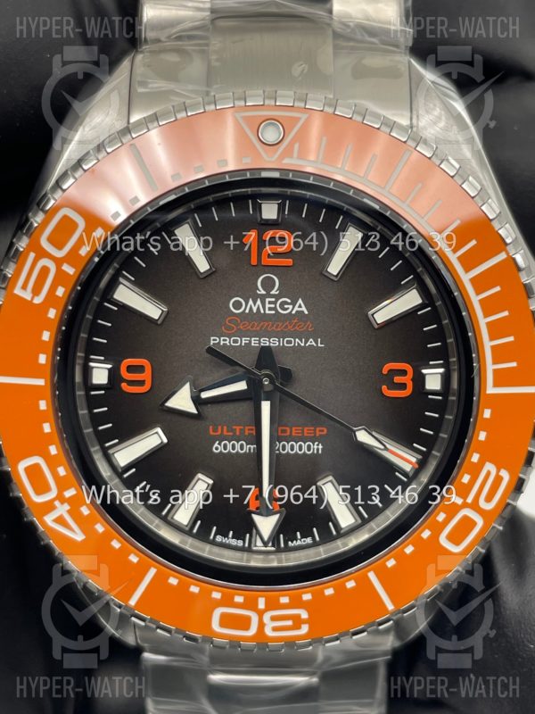 Фото 3 - Omega Seamaster Planet Ocean 6000M UltraDeep 215.30.46.21.06.001 Orange Steel