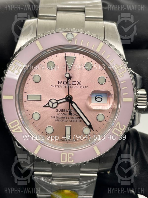 Товар Rolex Submariner 40mm Pink Dial Фото 2 - Rolex Submariner 40mm Pink Dial