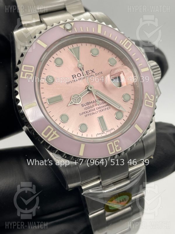 Товар Rolex Submariner 40mm Pink Dial Фото 7 - Rolex Submariner 40mm Pink Dial
