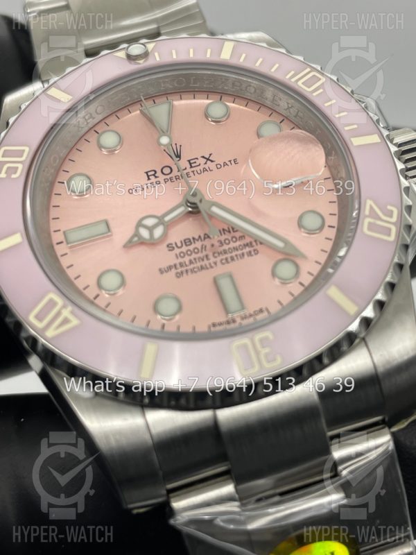 Товар Rolex Submariner 40mm Pink Dial Фото 8 - Rolex Submariner 40mm Pink Dial