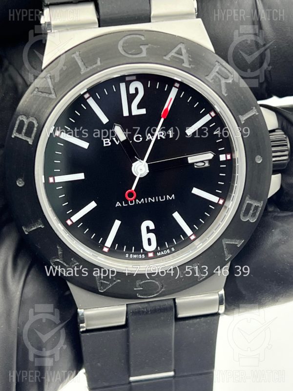 Товар Bvlgari Diagono Aluminium 40mm Art 5029 Фото 2 - Bvlgari Diagono Aluminium 40mm Art 5029