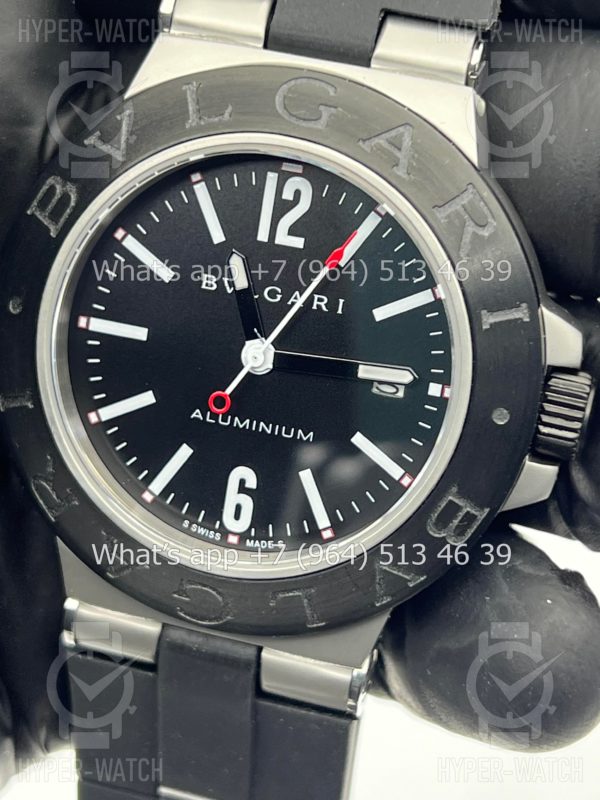 Товар Bvlgari Diagono Aluminium 40mm Art 5029 Фото 3 - Bvlgari Diagono Aluminium 40mm Art 5029