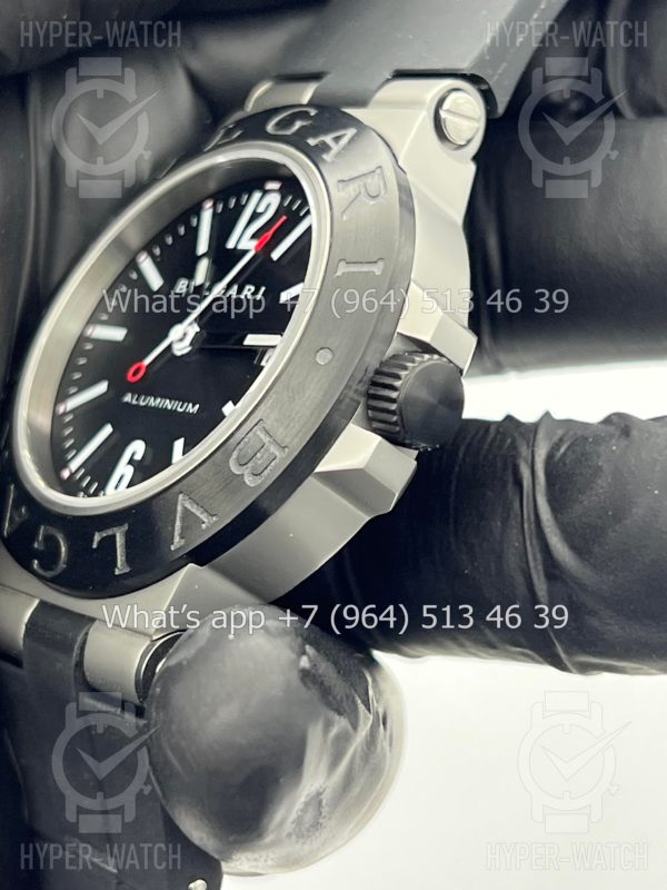Товар Bvlgari Diagono Aluminium 40mm Art 5029 Фото 5 - Bvlgari Diagono Aluminium 40mm Art 5029
