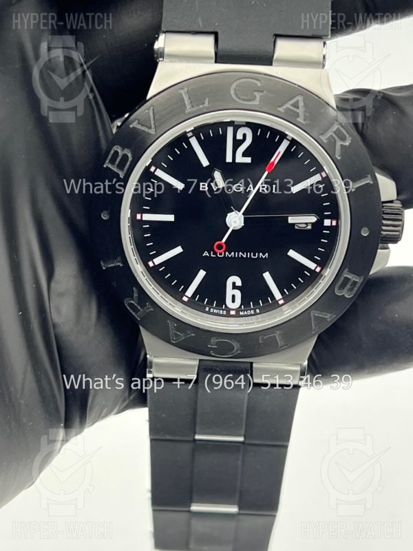 Товар Bvlgari Diagono Aluminium 40mm Art 5029 Фото 6 - Bvlgari Diagono Aluminium 40mm Art 5029
